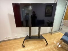 Sony Bravia 75" X80K 4K HDR LED TV KD-75X8000H With mobile Stand (standard legs not included) - 2