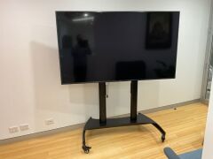 Sony Bravia 75" X80K 4K HDR LED TV KD-75X8000H With mobile Stand (standard legs not included) - 3