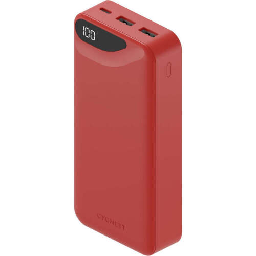Cygnett ChargeUp Boost Gen3 20K Power Bank (Red) CY4347PBCHE
