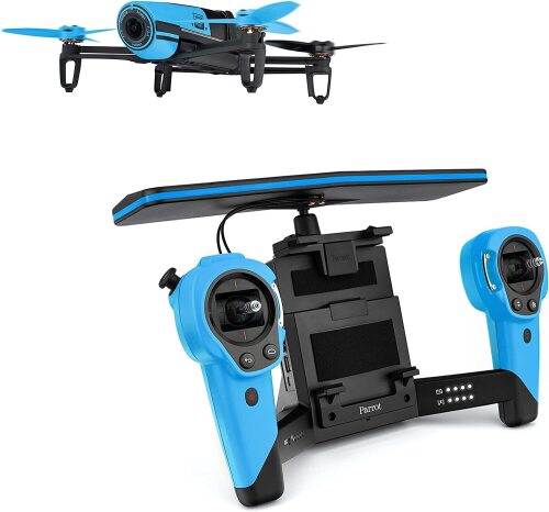 Parrot Bebop Lightweight Drone + Skycontroller, Blue (PF725121)