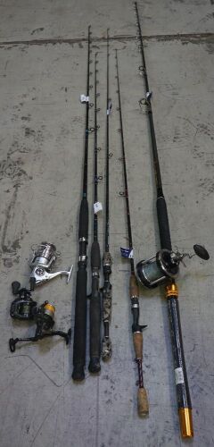 Lot of fishing gear.