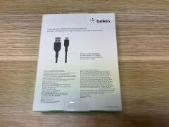 11 x Belkin BoostUp Charger Micro-USB to USB-A Cable 1m (Black) CAB005BT1MBK - 3