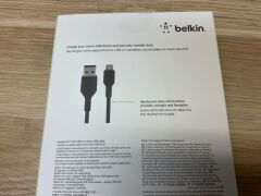 11 x Belkin BoostUp Charger Micro-USB to USB-A Cable 1m (Black) CAB005BT1MBK - 9