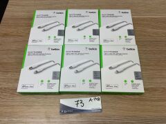 6 x Belkin BoostUp Charge USB-C to Lightning Cable 1m (White) CAA003bt1MWH - 12