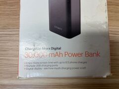 1 x Cygnett ChargeUp Maxx Digital 30k Power Bank (Black) CY4361PBCHE and 1 x Cygnett ChargeUp Boost Gen3 5K Power Bank (Black) - 10