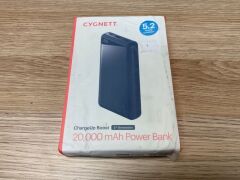 1 x Cygnett Boost V2 20k Power Bank (Black) CY3481PBCHE and 1 x Cygnett ChargeUp Boost Gen3 20K Power Bank (Blue) CY4346PBCHE - 3