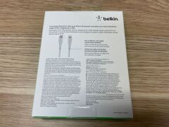 Partial refund 5 x Belkin BoostUp Charge USB-C to Lightning Cable 1m (White) CAA003bt1MWH - 6
