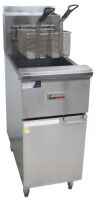 TRUE HEAT GAS SINGLE PAN DEEP FRYER