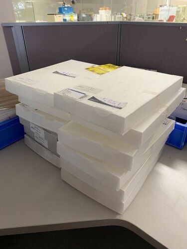 Approx 11 x Boxes of Bruker INA441 Plain Top Vials