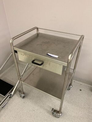 Vost Stainless Steel Trolley x 2