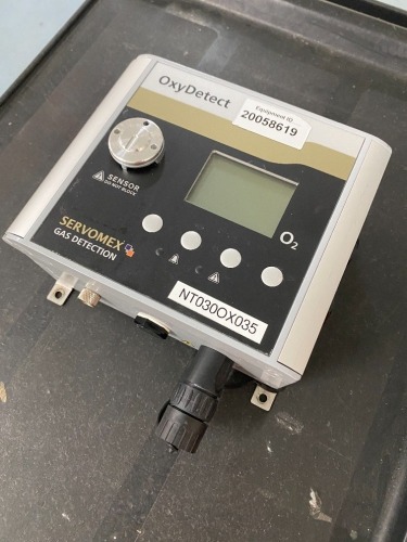 Servomax Gas Detector, Model: OxyDetech, No: 05311A1