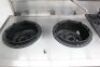 GOLDSTEIN GAS DOUBLE WOK PLUS 2 SIDE BURNERS - 4