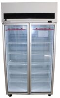 SKOPE UPRIGHT DISPLAY 2 DOOR GLASS FREEZER