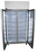 SKOPE GEN UPRIGHT 2 DOOR GLASS FRIDGE - 4