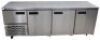 ANVIL AIRE COUNTER TOP STAINLESS STEEL 3 1/2 DOOR FRIDGE