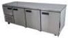ANVIL AIRE COUNTER TOP STAINLESS STEEL 3 1/2 DOOR FRIDGE - 3