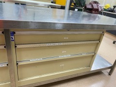 Stainless Steel Workbench With Vice - 8