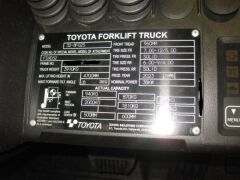 2023 Toyota Forklift Truck 32-8FG25 - Shorter Mast - 20