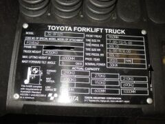2023 Toyota Counter Balance Forklift Truck 32-8FG25 - Taller Mast - 19