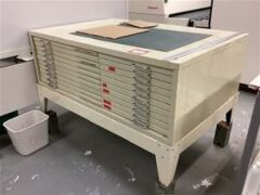 10 Drawer Map/Negative Table - 2