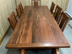 Wooden Dining Setting - 2