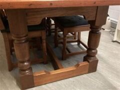 Wooden Dining Setting - 5