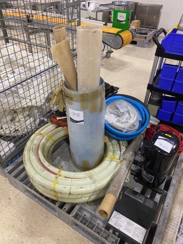 Stillage of assorted Optima Grease Proof Steam Hose
