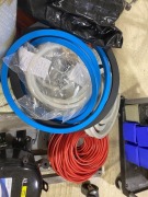 Stillage of assorted Optima Grease Proof Steam Hose - 6