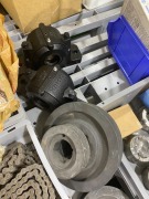 Pallet of assorted Bearing Housings, Link Chain & More - 4