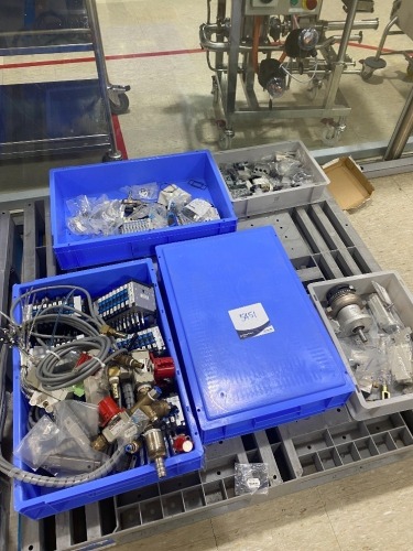 2 x Pallets of assorted Festo Valve Blocks, Cylinders & More
