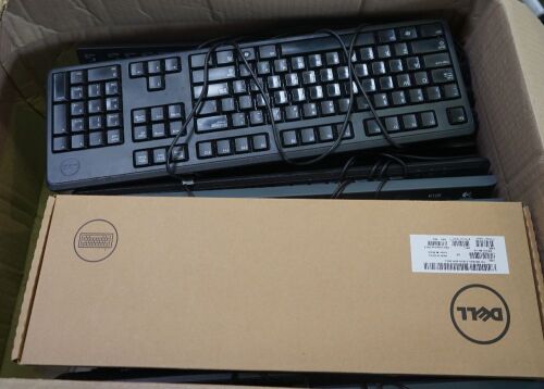Box of 14 x Dell computer keyboards