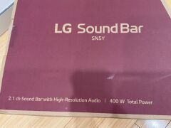 LG SN5Y 400W 2.1 Channel DTS Virtual: X Soundbar SN5Y - 10