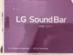 LG SN4 300W 2.1 Channel DTS Virtual: X Soundbar SN4 - 10