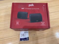 Polk SR1 Wireless Surround Rear Speakers for MagniFi Max MAGMAXSR1AU - 2