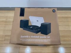 Bluetooth Turntable w/ Full Size Platter - 4