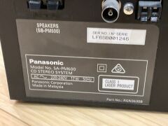 Panasonic SC-PM600GN-K 40W CD Micro System with Bluetooth SC-PM600GN-K - 27