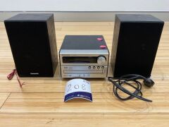 Panasonic Micro CD Hi-Fi System with Bluetooth SC-PM250GN-S - 2