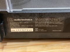 Audio-Technica LP60X Fully Automatic Turntable (Black) ATLP60XBK - 12