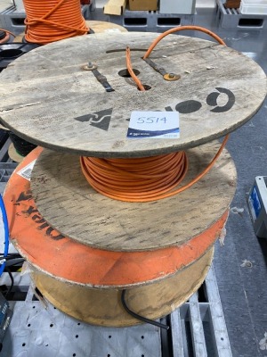 2 x Part Spools of Electrical Cable