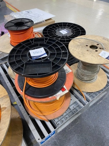 6 x Part Spools of Electrical Cable