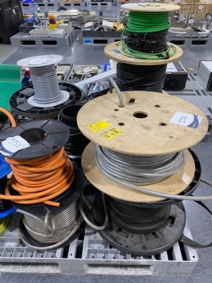12 x Part Spools of Electrical Cable