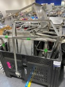 Approx 7 assorted Stainless Steel Trolleys/Benches