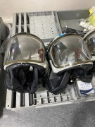 Quantity of 4 x Pureflo Powered Air Purifying Respirator Helmets - 2