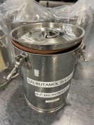 Quantity of 4 x Stainless Steel Containers - 2