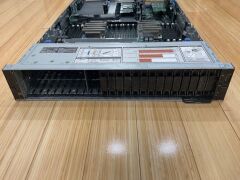 2 x Intel Xeon Silver 4214 2.2G Processors Mounted in AX-740XD Chassis With Up to 24 x 2.5" Hard Drives slot (HDD not included) Insurance payout: $5500 (2 x CPUs only) - 8