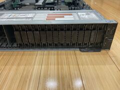 2 x Intel Xeon Silver 4214 2.2G Processors Mounted in AX-740XD Chassis With Up to 24 x 2.5" Hard Drives slot (HDD not included) Insurance payout: $5500 (2 x CPUs only) - 25