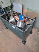 Steel Bin with Spare Parts for Inspection Moulders, Power Points, Heater Units etc - 2