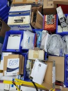 Pallet of assorted electric & pneumatic parts and various fittings - 5