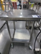 Stainless Steel Trolley & Stainless Steel Table - 2