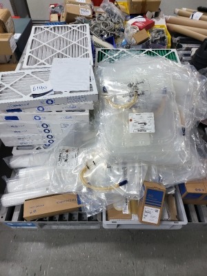 Pallet of Assorted Filters Inc. Pall, Airepure, Camfil